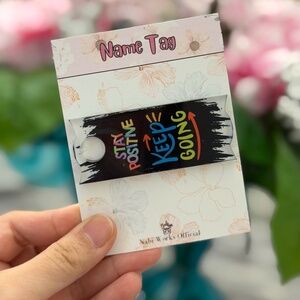 20/30 oz Stanley Tumbler Acrylic Nameplate Accessories H2.0 Stanley Name Tag - S